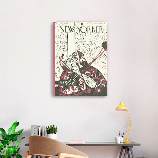 Lumaprints New York Magazine Cover, 14 Nov 1925 Canvas Giclée Art